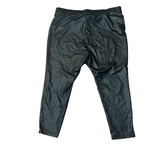 Ava & Viv Faux Leather Legging Sz 3X - Picture 3 of 6